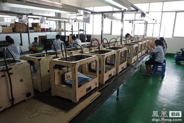 西通3d打印机生产线探营